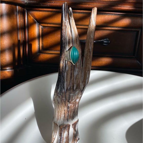 Fossil Women Ring With Faux Stone Sz 8 - Picture 2 of 7